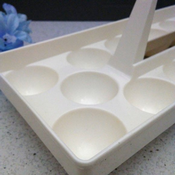 14 Egg Carrier with Handle Portable Tray Crafts Art - Picture 3 of 8